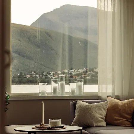 公寓 Northstay - Harbor Mountain View 特罗姆瑟